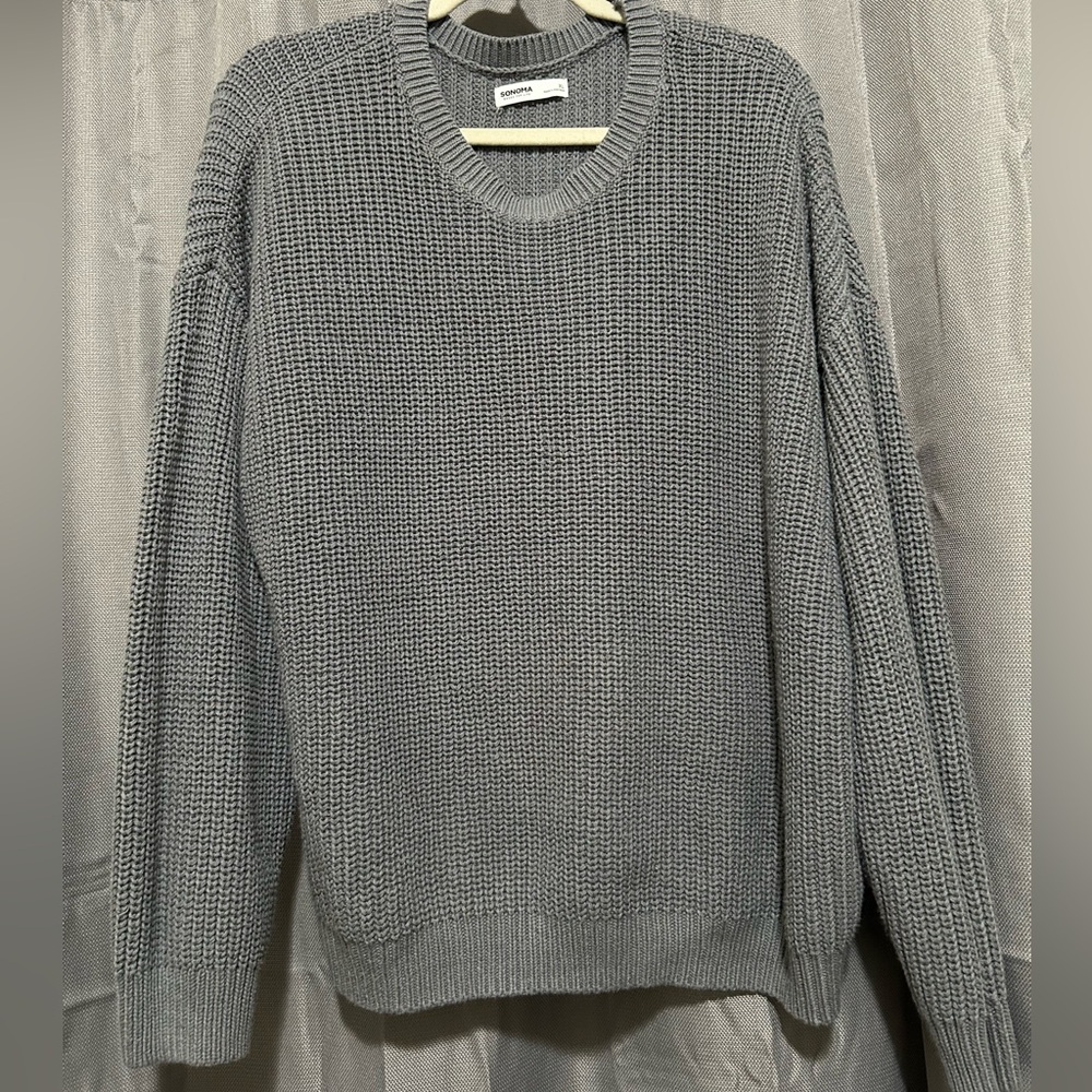Gray Knit Sweater